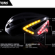 Illustration for article titled This LED Bike Helmet Gives You Working Brake Lights and Turn Signals
